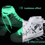 1 Pair Luminous Shoelaces For Sneakers Men Sports Shoes Laces Glow In The Dark Night Shoestrings Reflective Shoelaces - Image 2
