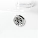 1Pc Wash Basin Overflow Ring, Neatly Decorated Cover, Sink Overflow Plug, Plastic Stainless Steel Basin Overflow Ring - Image 2