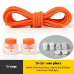 No Tie Shoelace Elastic Round Lock Shoe Laces Sneakers Shoelaces Without Ties Adult Laces For Shoes Shoestrings, Colorful No-Tie Lacing System - Image 7