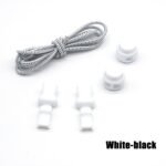 1Pair Tieless Elastic Shoe Laces - Heavy Duty No Tie Shoelaces For Adult With Strong Lock And Speed Shoestrings - Image 13