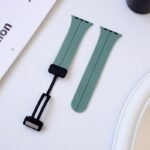 Magnetic Strap For Apple Watch Ultra 49Mm Folding Buckle Type Watch Band For Iwatch Series 8 Se 7 6 5 4 3 45Mm 41Mm 40Mm 44Mm 42Mm 38Mm Bands, Smartwatch Accessory, Wearable Tech Accessory, Modern Smartwatch Band, Sleek Watchband Design, Highquality, Comfortable Wristband, Adjustable Watchband, Gadget Lovers, Fitness Tracker Wearers - Image 21