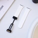 Magnetic Strap For Apple Watch Ultra 49Mm Folding Buckle Type Watch Band For Iwatch Series 8 Se 7 6 5 4 3 45Mm 41Mm 40Mm 44Mm 42Mm 38Mm Bands, Smartwatch Accessory, Wearable Tech Accessory, Modern Smartwatch Band, Sleek Watchband Design, Highquality, Comfortable Wristband, Adjustable Watchband, Gadget Lovers, Fitness Tracker Wearers - Image 12