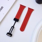 Magnetic Strap For Apple Watch Ultra 49Mm Folding Buckle Type Watch Band For Iwatch Series 8 Se 7 6 5 4 3 45Mm 41Mm 40Mm 44Mm 42Mm 38Mm Bands, Smartwatch Accessory, Wearable Tech Accessory, Modern Smartwatch Band, Sleek Watchband Design, Highquality, Comfortable Wristband, Adjustable Watchband, Gadget Lovers, Fitness Tracker Wearers - Image 18