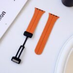 Magnetic Strap For Apple Watch Ultra 49Mm Folding Buckle Type Watch Band For Iwatch Series 8 Se 7 6 5 4 3 45Mm 41Mm 40Mm 44Mm 42Mm 38Mm Bands, Smartwatch Accessory, Wearable Tech Accessory, Modern Smartwatch Band, Sleek Watchband Design, Highquality, Comfortable Wristband, Adjustable Watchband, Gadget Lovers, Fitness Tracker Wearers - Image 14