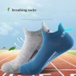 High Quality Men Ankle Socks Breathable Polyester Sports Socks Mesh Casual Athletic Summer Thin Cut Short Sokken 1Pc - Image 4