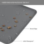 Cat Food Pad Pet Pad Cat Dog Food Set Placemat Dog Paw Pad Waterproof Nest Pad, Spillproof Mat, Pet Feeding Mat, Petsafe Material, Easy To Clean, Sturdy Construction, Durable, Feeding Station, Pet Parents, Pet Lovers - Image 9