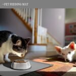 Cat Food Pad Pet Pad Cat Dog Food Set Placemat Dog Paw Pad Waterproof Nest Pad, Spillproof Mat, Pet Feeding Mat, Petsafe Material, Easy To Clean, Sturdy Construction, Durable, Feeding Station, Pet Parents, Pet Lovers - Image 8