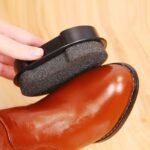 1Pc Creative Portable Shoe Polish Double-Sided Shoe Rubbing Sponge Shoe Cleaner Colorless Decontamination Leather Shoe Cleaning Brush With Shoe Polish Shoe Rubbing - Image 4