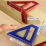 Upgrade Your Woodworking Projects With This Multi-Angle Aluminum Ruler! - Image 8