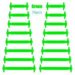 16Pcs Silicone Elastic Laces, No-Tie Fashion Sports Shoelaces, Quick & Easy Installation, Durable Replacement For Sneakers, Design - Image 15