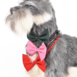 Chic Adjustable Pet Bow Tie Collar - Durable Polyester, Fits Small To Large Dogs & Cats - Image 8