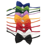 Chic Adjustable Pet Bow Tie Collar - Durable Polyester, Fits Small To Large Dogs & Cats - Image 4