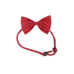 Chic Adjustable Pet Bow Tie Collar - Durable Polyester, Fits Small To Large Dogs & Cats - Image 12