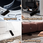 1Pc Dryer Vent Cleaner Kit Dryer Lint Brush Vent Trap Cleaner Long Flexible Radiator Cleaning Brush Refrigerator Coil Brush Dryer Duct Brush Washing Machine Cleaning Brush Cleaning Supplies Kitchen Accessories - Image 6