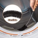 1Pc Dryer Vent Cleaner Kit Dryer Lint Brush Vent Trap Cleaner Long Flexible Radiator Cleaning Brush Refrigerator Coil Brush Dryer Duct Brush Washing Machine Cleaning Brush Cleaning Supplies Kitchen Accessories - Image 5