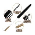 1Pc Dryer Vent Cleaner Kit Dryer Lint Brush Vent Trap Cleaner Long Flexible Radiator Cleaning Brush Refrigerator Coil Brush Dryer Duct Brush Washing Machine Cleaning Brush Cleaning Supplies Kitchen Accessories - Image 7