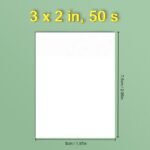 50/150 Sheets Sticky Note, Transparent Sticky Note Pads For Notepads Journal, School Stationery Supplies, Office Supplies, 1Pack/3Pack - Image 9