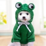 Cute Fruit Design Dog Hoodie - Winter Warm Fleece Pet Clothes For Dogs Christmas Gift - Image 6