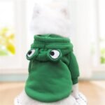 Cute Fruit Design Dog Hoodie - Winter Warm Fleece Pet Clothes For Dogs Christmas Gift - Image 4