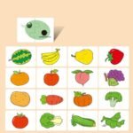 16Pcs Toddler Puzzle Cards Toys For Kids Jigsaw Matching Game Education Toys Cartoon Shape Cognitive Training Gift - Image 3
