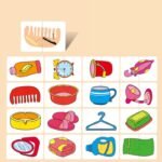 16Pcs Toddler Puzzle Cards Toys For Kids Jigsaw Matching Game Education Toys Cartoon Shape Cognitive Training Gift - Image 7