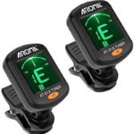 Guitar Tuner, Clip On Tuner For Guitar/Bass/Violin/Ukulele,Auto Power Off/One Button Operation/At-01A - Image 9