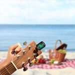 Guitar Tuner, Clip On Tuner For Guitar/Bass/Violin/Ukulele,Auto Power Off/One Button Operation/At-01A - Image 7