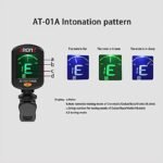 Guitar Tuner, Clip On Tuner For Guitar/Bass/Violin/Ukulele,Auto Power Off/One Button Operation/At-01A - Image 6