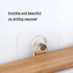 10Pcs Self-Adhesive Wall Hooks, 5.9Kg Capacity, No Nails Needed For Hanging Pictures & More - Image 6