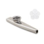 Metal Kazoo Musical Instruments Flutes Diaphragm Mouth Kazoos Musical Instruments Good Companion For Guitar - Image 9