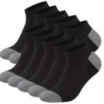 10/20/30Pairs Men'S Fashion Color Block Low Cut Ankle Socks, Breathable Comfy Sweat Absorption Socks, Men'S Socks - Image 4