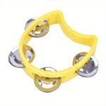 1Pc Adult Tambourine With 4 Bells - Heavy-Duty Abs Construction, Portable Handheld Percussion Instrument For Live Performances, Concerts, Parties - Compatible With Drum Sets & Keyboards - Available In Red, Green, Blue, Yellow, Black - Ideal For Beginners & Professionals, Party Music, Vibrant Colors, Durable Construction, Musical Accessory, Professional Musicians - Image 7
