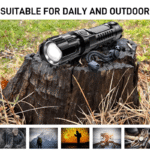 Anyice 1Pc Led Zoom Flashlight, Multi-Functional Outdoor Telescopic Light, Usb Rechargeable, 800Mah Lithium Battery, Non-Waterproof, For Camping, Fishing, Hunting, Climbing, Adventure, Emergency - Image 9