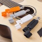3-In-1 Stainless Steel Guitar Tool Kit: String Changing, Clipping, Crimping & Nail Pulling - Essential For Folk Guitarists, Durable Multi-Color Design, Guitar Accessories - Image 6