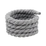 1 Pair Thick Twisted Rope Shoelaces, Material, Anti-Pilling, Non-Slip, Easy To Tie, For High-Top Sneakers, Hiking Shoes, Athletic Casual Footwear, Canvas Shoes, Hightop Sneaker Accessories | Decorative Laces | Durable Shoelaces, Shoe Accessories - Image 10