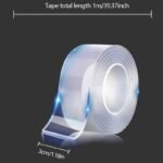 Reusable Washable Double-Sided Tape - Invisible Strong Hold For Home Organization, Kitchen & Bath, Christmas Decorations, Halloween Props | Black Friday Deal - Image 7