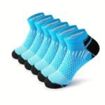 6 Pairs Of Socks Men'S Short Sports Socks Four Seasons , Men'S Short Low-Cut Socks Absorb Sweat - Image 7