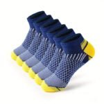 6 Pairs Of Socks Men'S Short Sports Socks Four Seasons , Men'S Short Low-Cut Socks Absorb Sweat - Image 5