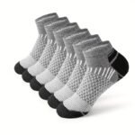 6 Pairs Of Socks Men'S Short Sports Socks Four Seasons , Men'S Short Low-Cut Socks Absorb Sweat - Image 3