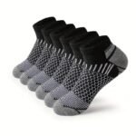 6 Pairs Of Socks Men'S Short Sports Socks Four Seasons , Men'S Short Low-Cut Socks Absorb Sweat - Image 2