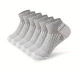 6 Pairs Of Socks Men'S Short Sports Socks Four Seasons , Men'S Short Low-Cut Socks Absorb Sweat - Image 4