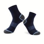 5 Pairs Of Men'S Crew Socks For Spring Summer, Comfy Breathable Vintage Pattern Casual Socks For Outdoor Activities - Image 10
