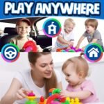 8Pcs Colorful Pop Tubes Sensory Toys - Enhances Fine Motor Skills, Ideal For Adhd & Autism, Perfect Gift For Preschool Boys & Girls, Includes Pink, Purple, Red, Green, Blue, Yellow, Autism Sensory Toys - Image 12