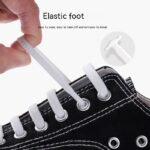 16Pcs Set Silicone Elastic Laces - No Tie Up Shoe Laces, Lazy Shoe Laces, T-Shaped, Vibrant Color Options (Purple, Blue, Green, Yellow, Orange, Pink) For Sneakers And Casual Shoes, Shoelace Storage|Vibrant Lace Design|Silicone Construction, Shoelace Storage Organizer - Image 8