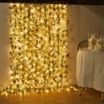 5.0 Meter Green Artificial Ivy Leaves Fairy String Lights, Artificial Garland Plant Vine Fairy Light For Bedroom Wedding Office Party Holiday Patio Wall Decor - Image 5