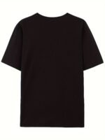 Blessed Letter Print Crew Neck T-Shirt, Casual Short Sleeve Top For Spring & Summer, Women'S Clothing - Image 2
