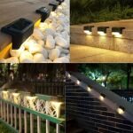 4Pcs Solar Deck Lights, Led Decorative Lights, Walk Lights, Fence Lights, Solar Step Lights, Stairs, Steps,,, Balconies, Yards, And Path - Image 10