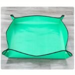 49.78X49.78 Cm Thickened Garden Mat - Durable Plastic Soil Change Mat For Planting Flowers, Meat Grilling & Gardening Tools, Green Outdoor/Indoor Use, Soil Preparation Mat | Smooth Surface Mat | Easyclean Material - Image 6