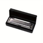 1Pc 10 Holes Harmonica Mouth Organ Puzzle Musical Instrument Beginner Teaching Playing Gift Copper Core Resin Harmonica - Image 3