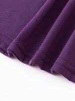 Plus Size Women'S Casual V-Neck Short Sleeve T-Shirt With Bold Letter Print - Heather Gray Relaxed Fit Machine Washable Spring Summer Fall Top Ps05, Everyday Comfort, Durable Casualwear - Image 10